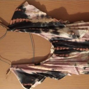 Chic Soul Tie Dye Maxi Dress